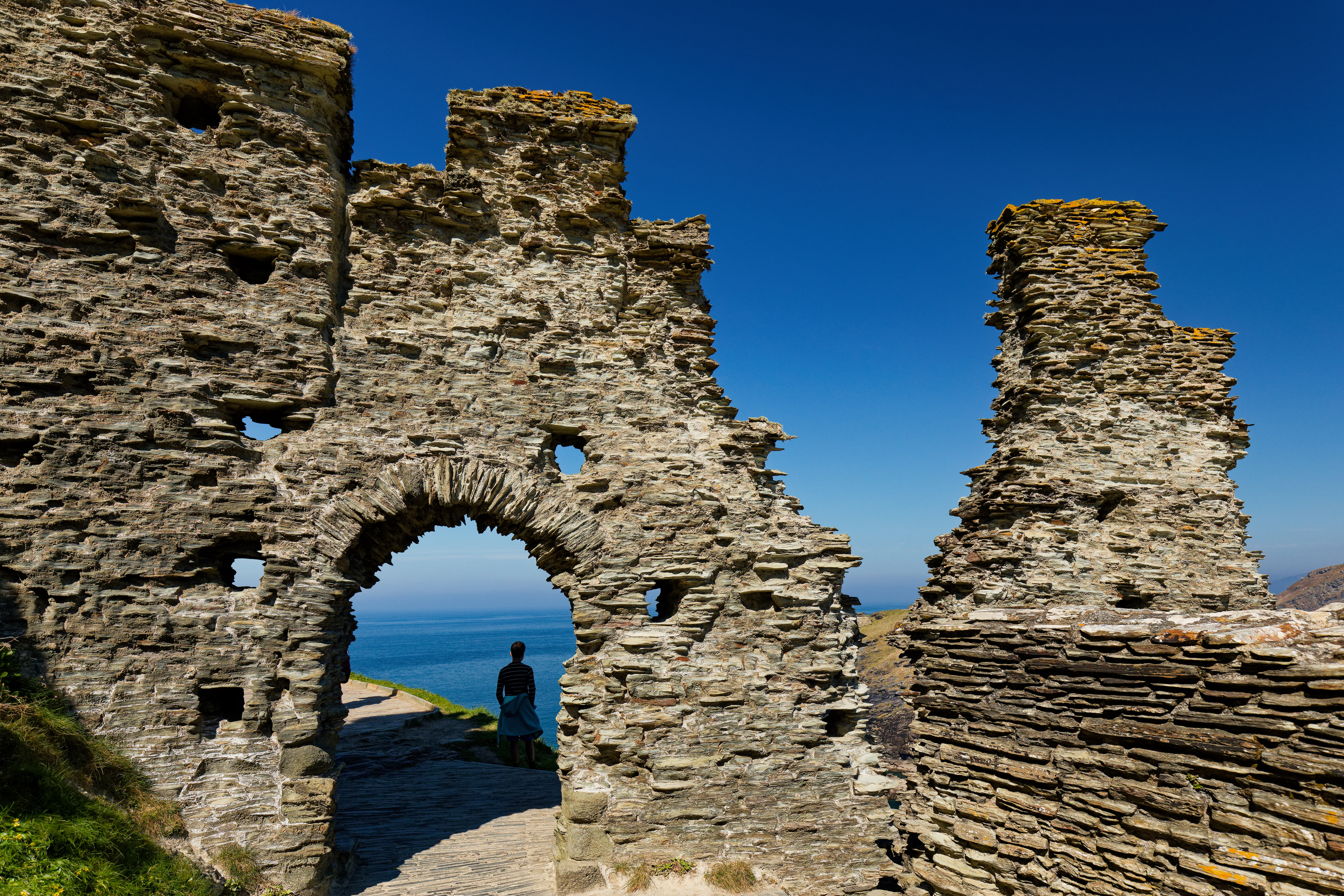 Tintagel Castle Ruins